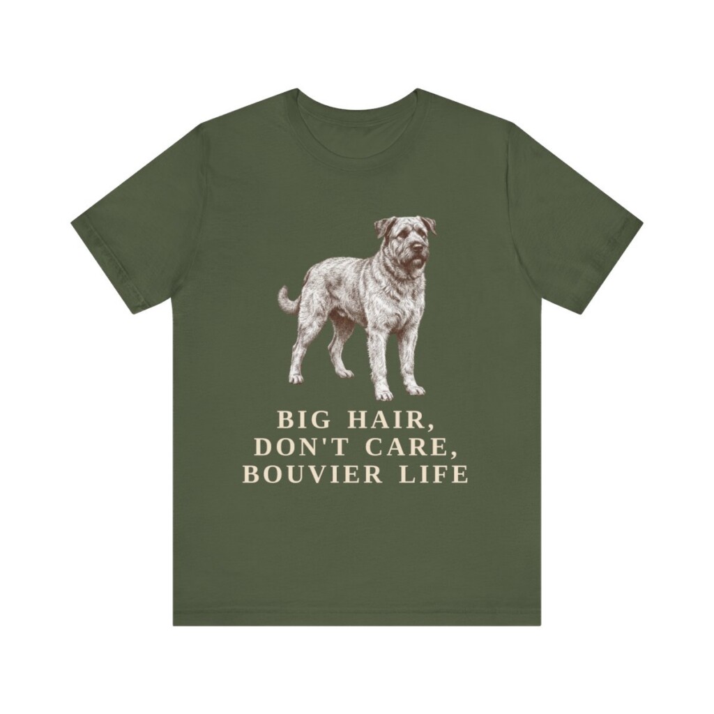 Bouvier des Flandres Humor Shirt, Vintage Dog Sketch Tee, Dog Humor Gift