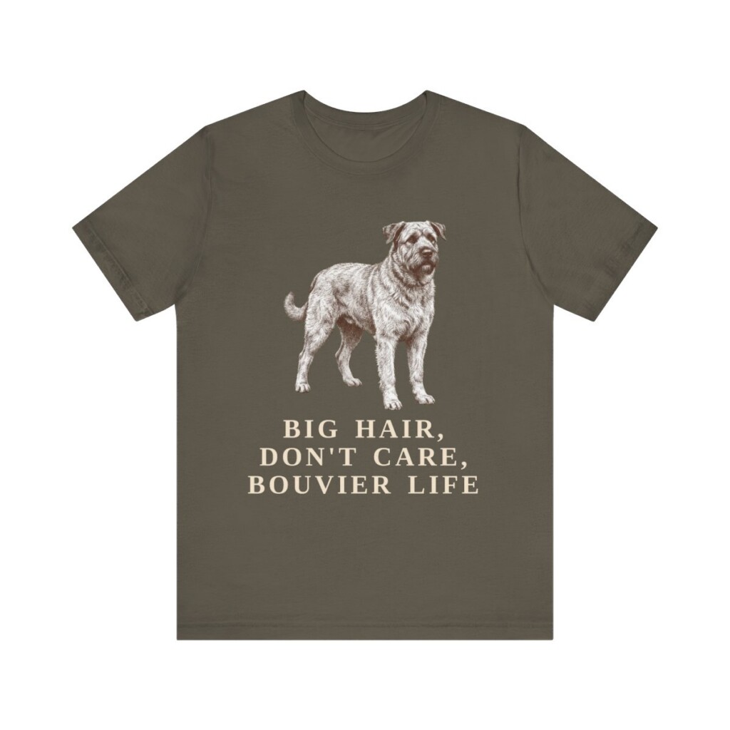 Bouvier des Flandres Humor Shirt, Vintage Dog Sketch Tee, Dog Humor Gift