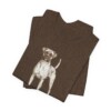 Boxer Humor Shirt, Vintage Dog Sketch Tee, Dog Humor Gift