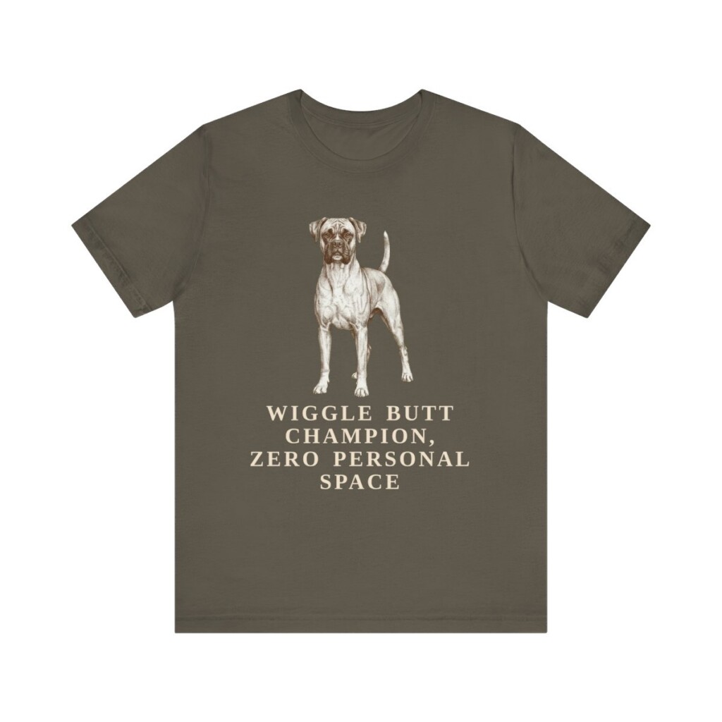 Boxer Humor Shirt, Vintage Dog Sketch Tee, Dog Humor Gift