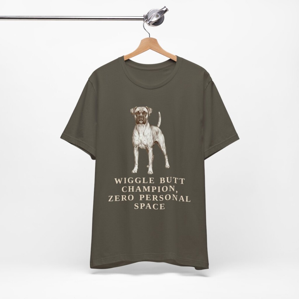 Boxer Humor Shirt, Vintage Dog Sketch Tee, Dog Humor Gift