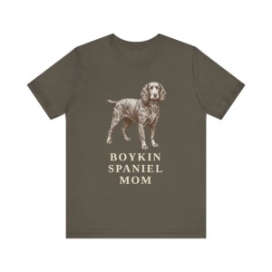 Boykin Spaniel Mom Shirt, Vintage Dog Sketch Tee, Dog Mom Gift