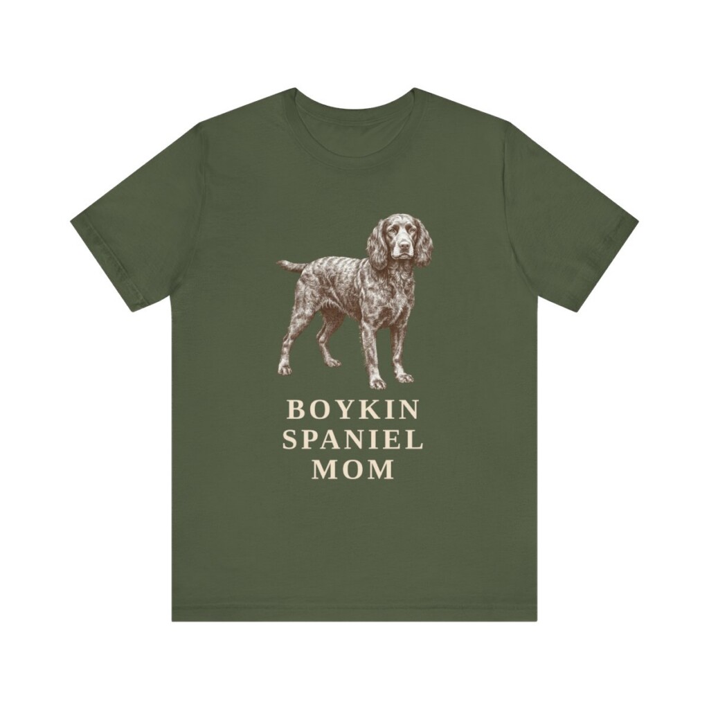 Boykin Spaniel Mom Shirt, Vintage Dog Sketch Tee, Dog Mom Gift Boykin Spaniel Mom Shirt, Vintage Dog Sketch Tee, Dog Mom Gift