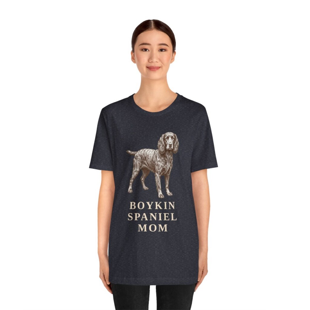 Boykin Spaniel Mom Shirt, Vintage Dog Sketch Tee, Dog Mom Gift Boykin Spaniel Mom Shirt, Vintage Dog Sketch Tee, Dog Mom Gift