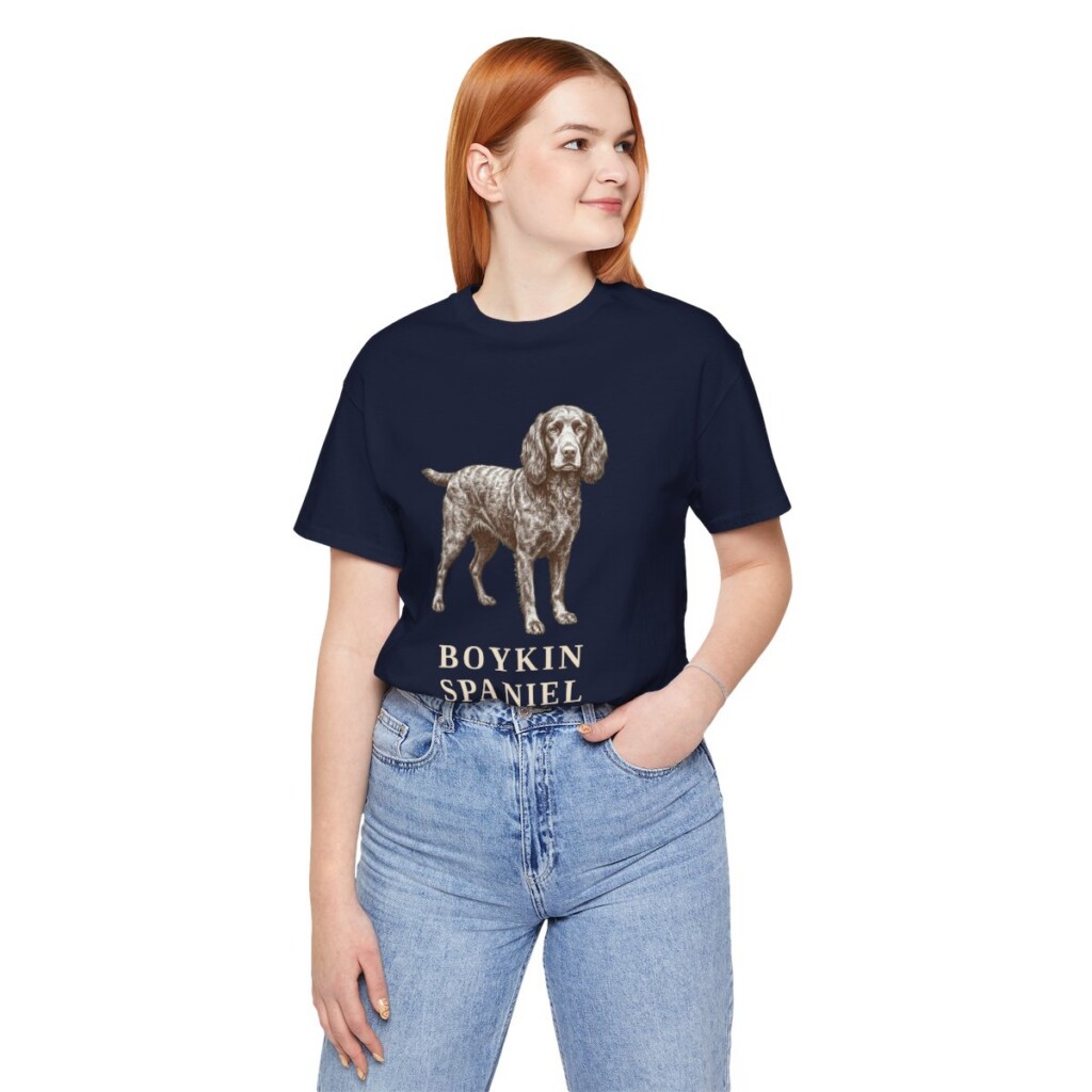 Boykin Spaniel Mom Shirt, Vintage Dog Sketch Tee, Dog Mom Gift Boykin Spaniel Mom Shirt, Vintage Dog Sketch Tee, Dog Mom Gift