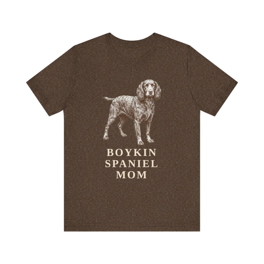 Boykin Spaniel Mom Shirt, Vintage Dog Sketch Tee, Dog Mom Gift Boykin Spaniel Mom Shirt, Vintage Dog Sketch Tee, Dog Mom Gift