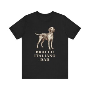Bracco Italiano Dad Shirt, Vintage Dog Sketch Tee, Dog Dad Gift