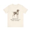 Bracco Italiano Humor Shirt, Vintage Dog Sketch Tee, Dog Humor Gift