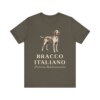 Bracco Italiano Latin Shirt, Vintage Dog Sketch Tee, Dog Latin Gift