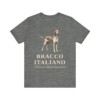 Bracco Italiano Latin Shirt, Vintage Dog Sketch Tee, Dog Latin Gift