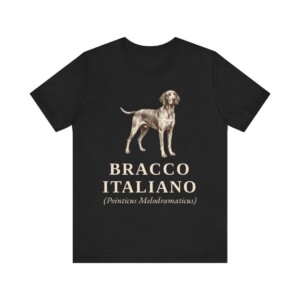 Bracco Italiano Latin Shirt, Vintage Dog Sketch Tee, Dog Latin Gift