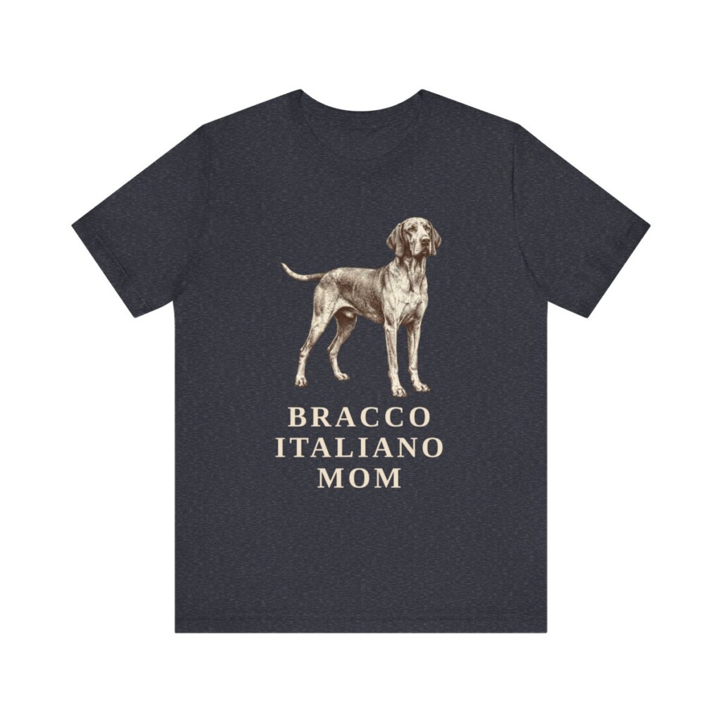 Bracco Italiano Mom Shirt, Vintage Dog Sketch Tee, Dog Mom Gift