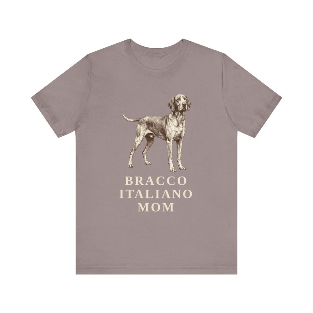 Bracco Italiano Mom Shirt, Vintage Dog Sketch Tee, Dog Mom Gift