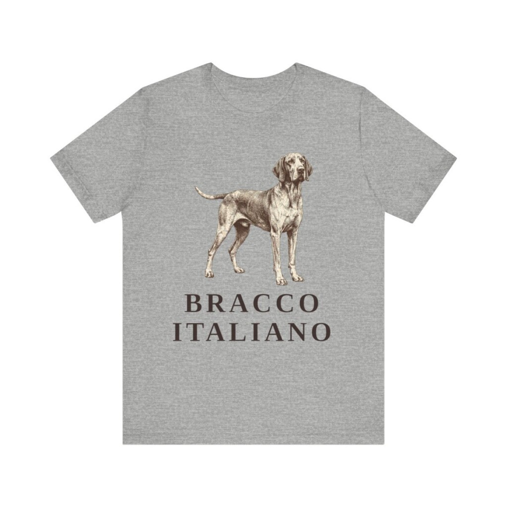 Bracco Italiano Shirt, Vintage Dog Sketch Tee, Dog Lover Gift Bracco Italiano Shirt, Vintage Dog Sketch Tee, Dog Lover Gift