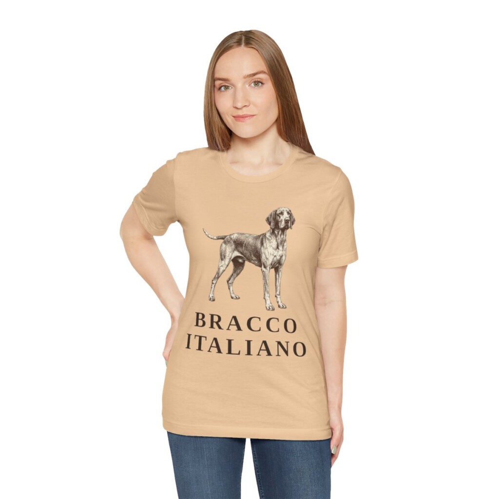 Bracco Italiano Shirt, Vintage Dog Sketch Tee, Dog Lover Gift Bracco Italiano Shirt, Vintage Dog Sketch Tee, Dog Lover Gift