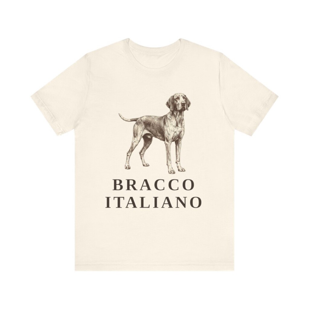 Bracco Italiano Shirt, Vintage Dog Sketch Tee, Dog Lover Gift Bracco Italiano Shirt, Vintage Dog Sketch Tee, Dog Lover Gift