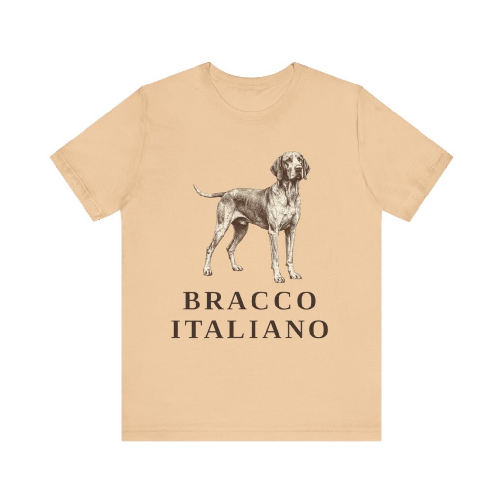 Bracco Italiano Shirt, Vintage Dog Sketch Tee, Dog Lover Gift Bracco Italiano Shirt, Vintage Dog Sketch Tee, Dog Lover Gift