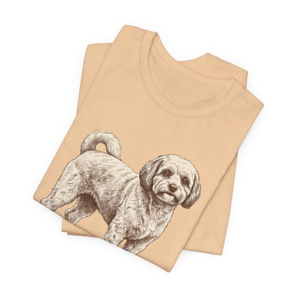 Cavachon Humor Shirt, Vintage Dog Sketch Tee, Dog Humor Gift Cavachon Humor Shirt, Vintage Dog Sketch Tee, Dog Humor Gift