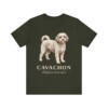 Cavachon Latin Shirt, Vintage Dog Sketch Tee, Dog Latin Gift