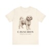 Cavachon Latin Shirt, Vintage Dog Sketch Tee, Dog Latin Gift