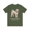 Cavachon Latin Shirt, Vintage Dog Sketch Tee, Dog Latin Gift