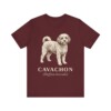 Cavachon Latin Shirt, Vintage Dog Sketch Tee, Dog Latin Gift