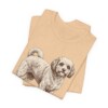 Cavachon Latin Shirt, Vintage Dog Sketch Tee, Dog Latin Gift