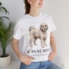 Cavachon Latin Shirt, Vintage Dog Sketch Tee, Dog Latin Gift