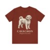 Cavachon Latin Shirt, Vintage Dog Sketch Tee, Dog Latin Gift