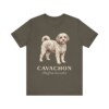 Cavachon Latin Shirt, Vintage Dog Sketch Tee, Dog Latin Gift