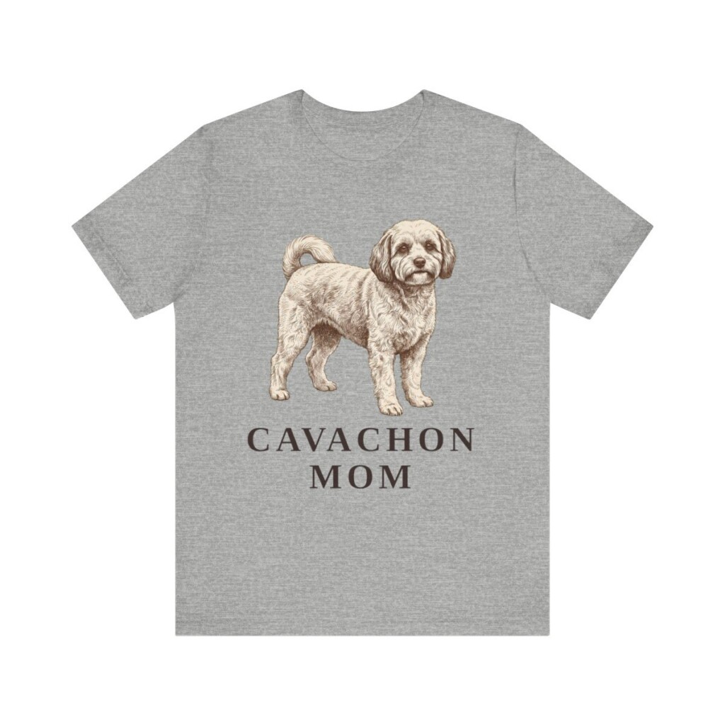 Cavachon Mom Shirt, Vintage Dog Sketch Tee, Dog Mom Gift Cavachon Mom Shirt, Vintage Dog Sketch Tee, Dog Mom Gift