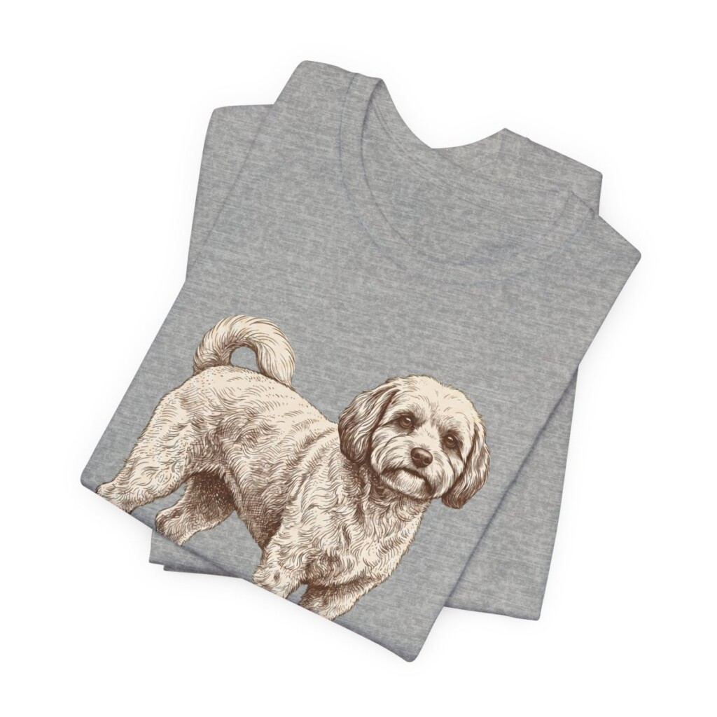Cavachon Mom Shirt, Vintage Dog Sketch Tee, Dog Mom Gift Cavachon Mom Shirt, Vintage Dog Sketch Tee, Dog Mom Gift