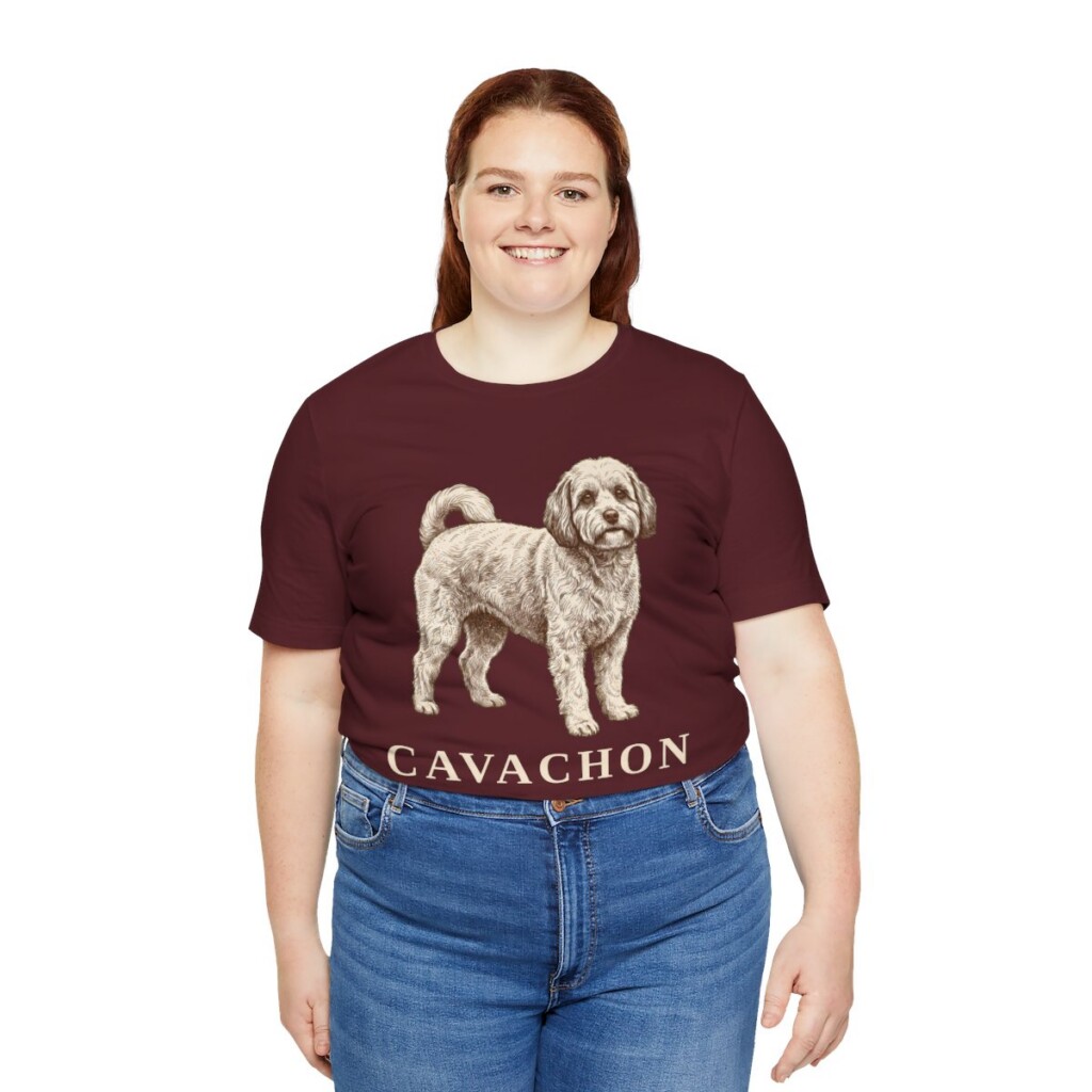 Cavachon Mom Shirt, Vintage Dog Sketch Tee, Dog Mom Gift Cavachon Mom Shirt, Vintage Dog Sketch Tee, Dog Mom Gift