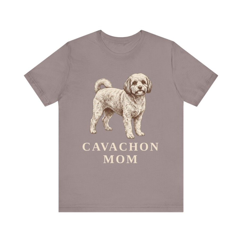Cavachon Mom Shirt, Vintage Dog Sketch Tee, Dog Mom Gift Cavachon Mom Shirt, Vintage Dog Sketch Tee, Dog Mom Gift