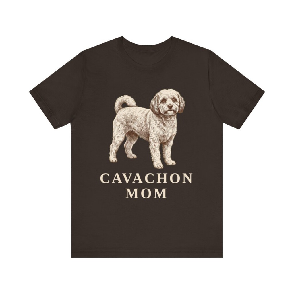 Cavachon Mom Shirt, Vintage Dog Sketch Tee, Dog Mom Gift Cavachon Mom Shirt, Vintage Dog Sketch Tee, Dog Mom Gift