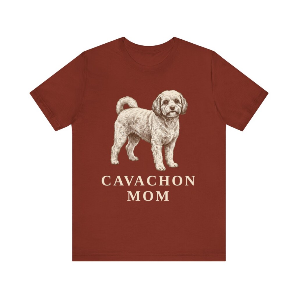 Cavachon Mom Shirt, Vintage Dog Sketch Tee, Dog Mom Gift Cavachon Mom Shirt, Vintage Dog Sketch Tee, Dog Mom Gift