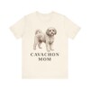 Cavachon Mom Shirt, Vintage Dog Sketch Tee, Dog Mom Gift Cavachon Mom Shirt, Vintage Dog Sketch Tee, Dog Mom Gift