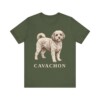 Cavachon Shirt, Vintage Dog Sketch Tee, Dog Lover Gift