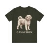 Cavachon Shirt, Vintage Dog Sketch Tee, Dog Lover Gift