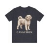 Cavachon Shirt, Vintage Dog Sketch Tee, Dog Lover Gift