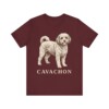 Cavachon Shirt, Vintage Dog Sketch Tee, Dog Lover Gift