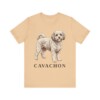 Cavachon Shirt, Vintage Dog Sketch Tee, Dog Lover Gift