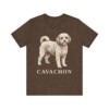 Cavachon Shirt, Vintage Dog Sketch Tee, Dog Lover Gift