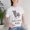 Chi-Poo Dad Shirt, Vintage Dog Sketch Tee, Dog Dad Gift Chi-Poo Dad Shirt, Vintage Dog Sketch Tee, Dog Dad Gift