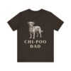 Chi-Poo Dad Shirt, Vintage Dog Sketch Tee, Dog Dad Gift Chi-Poo Dad Shirt, Vintage Dog Sketch Tee, Dog Dad Gift