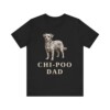 Chi-Poo Dad Shirt, Vintage Dog Sketch Tee, Dog Dad Gift Chi-Poo Dad Shirt, Vintage Dog Sketch Tee, Dog Dad Gift