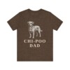 Chi-Poo Dad Shirt, Vintage Dog Sketch Tee, Dog Dad Gift Chi-Poo Dad Shirt, Vintage Dog Sketch Tee, Dog Dad Gift