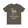 Chi-Poo Dad Shirt, Vintage Dog Sketch Tee, Dog Dad Gift Chi-Poo Dad Shirt, Vintage Dog Sketch Tee, Dog Dad Gift
