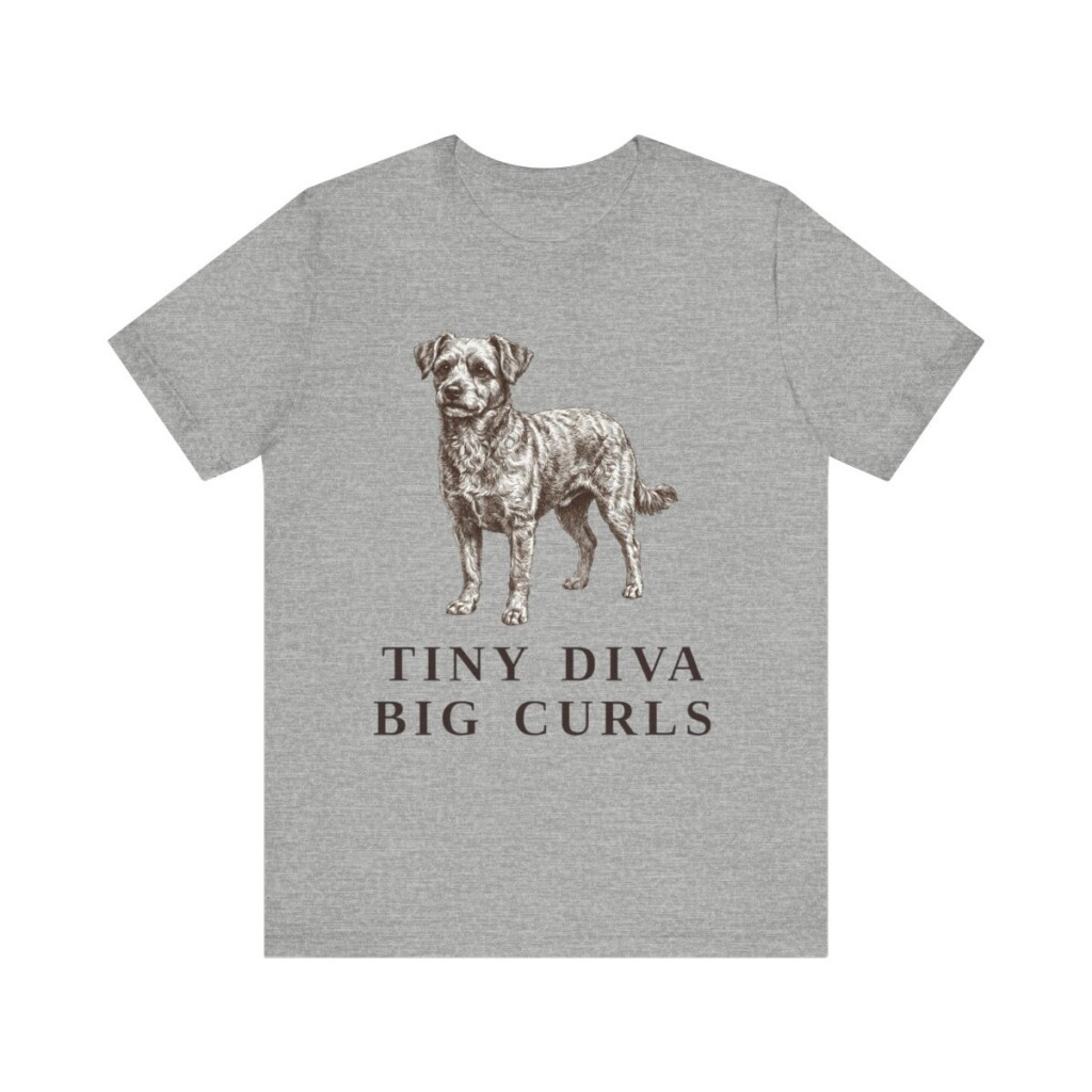 Chi-Poo Humor Shirt, Vintage Dog Sketch Tee, Dog Humor Gift