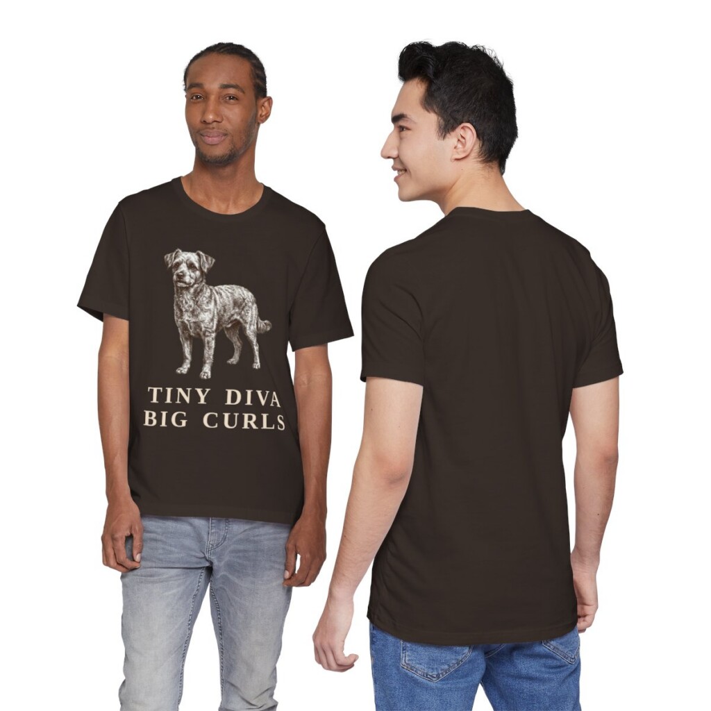 Chi-Poo Humor Shirt, Vintage Dog Sketch Tee, Dog Humor Gift
